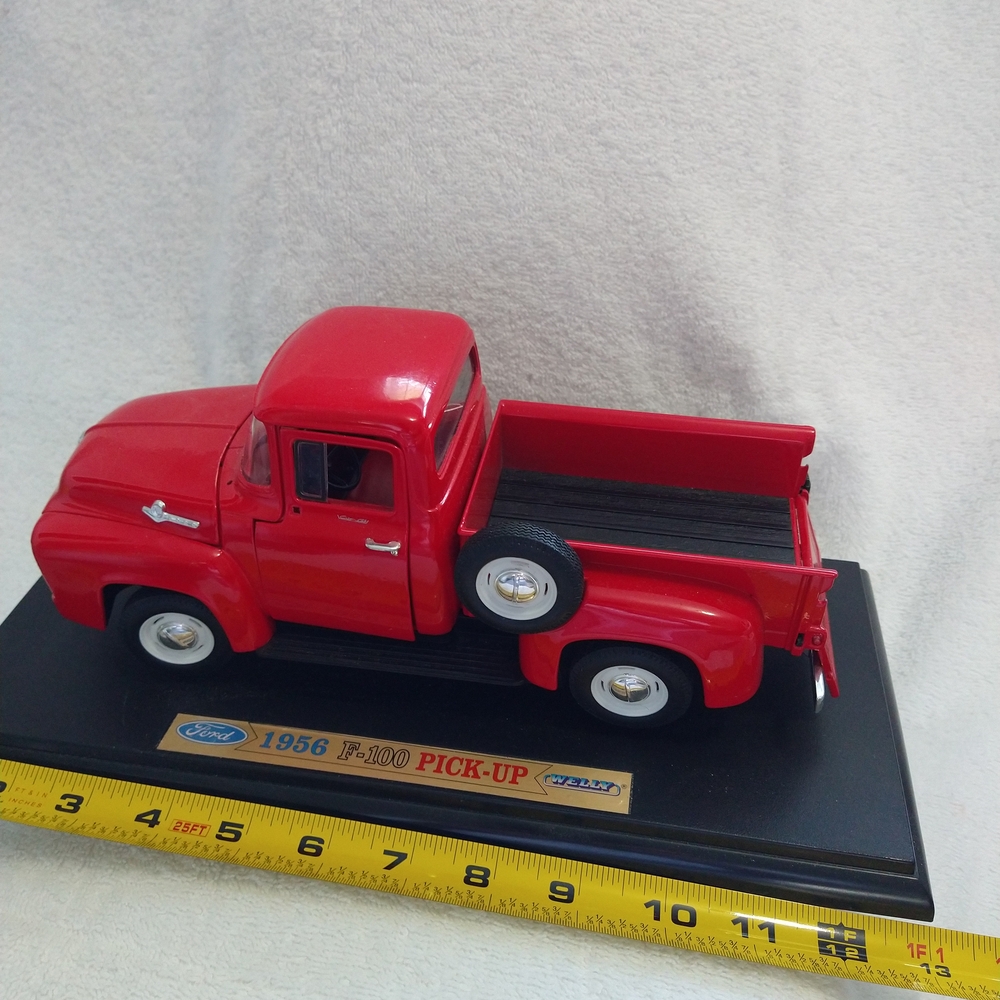 Ford Red Pickup Truck Toy